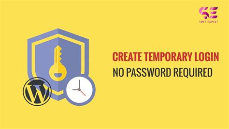 Temporary Login Without Password 